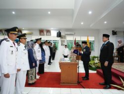 Lantik 38 Pejabat Manajerial, Bupati Eka Putra : Segera bangun Sinergitas, Kerjasama dan Kolaborasi