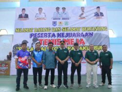 Kejuaraan Tenis Meja Piala Walikota, Ketua DPRD kota Berikan Dukungan Penuh