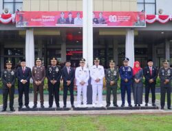 Ketua DPRD kota Payakumbuh Ikut Upahcara HUT RI di Halaman Kantor Walikota