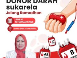 Sambut Ramadhan dengan Kebaikan: Ny. Lise Eka Putra Ajak Masyarakat Donor Darah di Istano Basa