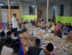Bupati Eka Putra Buka Puasa Bersama Masyarakat dan Anak Yatim di Masjid Nurul Iman Batu Bulek