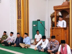 Ketua DPRD Wirman Putra Apresiasi Gotong Royong Sambut Ramadhan 1447 Hijriah di Masjid Akbar Aie Tabik