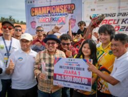 Bupati Tanah Datar Hadiri Pacu Kuda Padang Pariaman 2026