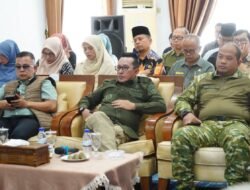 Bupati Eka Putra Bersama Forkopimda Laksanakan Rapat Koordinasi Tentukan Titik Posko Penanganan Bencana