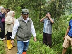 Berupaya Antisipasi Banjir Susulan, Bupati Tanah Datar Tinjau Sabo Dam Gunung Sago