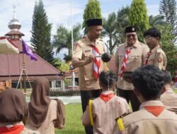 Wabup Ahmad Fadly Hadiri Pelantikan Saka Bhayangkara Polres Tanah Datar