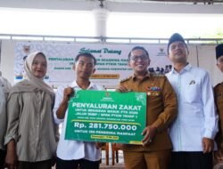 Implementasi Program “Tanah Datar Cerdas”, Baznas Tanah Datar Salurkan Beasiswa untuk 198 Calon Mahasiswa PTN