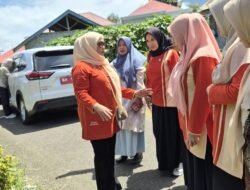 Ketua TP-PKK Kabupaten Tanah Datar, Ny. Lise Eka Putra Tinjau Persiapan Nagari Paninjauan Jelang Verifikasi Lomba PKK Tingkat Sumbar