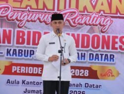 Sebanyak 26 Ranting IBI Tanah Datar Dilantik