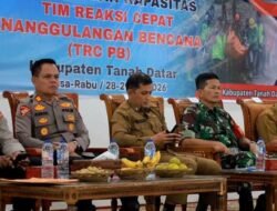 Tingkatkan Kesiapsiagaan Bencana, Pemkab Tanah Datar Perkuat Kapasitas Tim Reaksi Cepat Lintas OPD