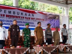 Buka Diklat Calon Paskibraka, Wabup Ahmad Fadly: Ini Proses Kaderisasi Calon Pemimpin Bangsa yang Berkarakter Pancasila