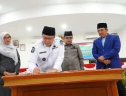 DPRD dan Pemkab Tanah Datar Tandatangani Nota KUA dan PPAS TA 2027