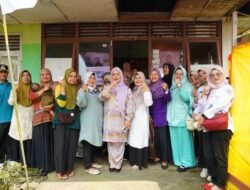 Kunjungi Kader Posyandu, Ny. Lise Eka Putra : Posyandu Bukan Sekadar Menimbang, Kader Jadi Penggerak Kesehatan Masyarakat