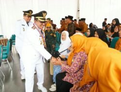 Usai Upacara Peringatan HUT RI Ke-81, Bupati Eka Putra Temu Ramah Bersama Veteran