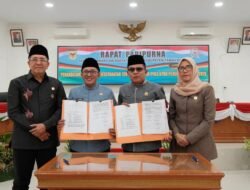 DPRD dan Pemkab Tanah Datar Tandatangani Nota Kesepakatan KUA-PPAS Perubahan 2026