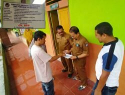Tinjau Hasil Rehabilitasi Ruang Kelas, Kabid Dikdas Endri Mulyadi Lakukan Turlap PHO di SD Negeri 01 Gurun