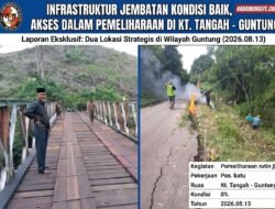 Dinas PUPR Lima Puluh Kota Lakukan Pemeliharaan Rutin Jalan Banja Laweh dan Jembatan Lubuk Alai – Koto Lamo
