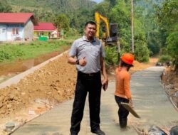 Pemerintah Kabupaten Lima Puluh Kota Kebut Rekonstruksi Jalan Ruas Maek – Tanjung Bungo Senilai Rp 1,2 Milyar.