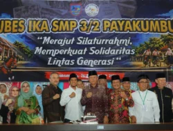 Mubes I Alumni SMP 3/2, Pemko Payakumbuh Dorong Sinergi Lintas Generasi dan Transformasi Digital